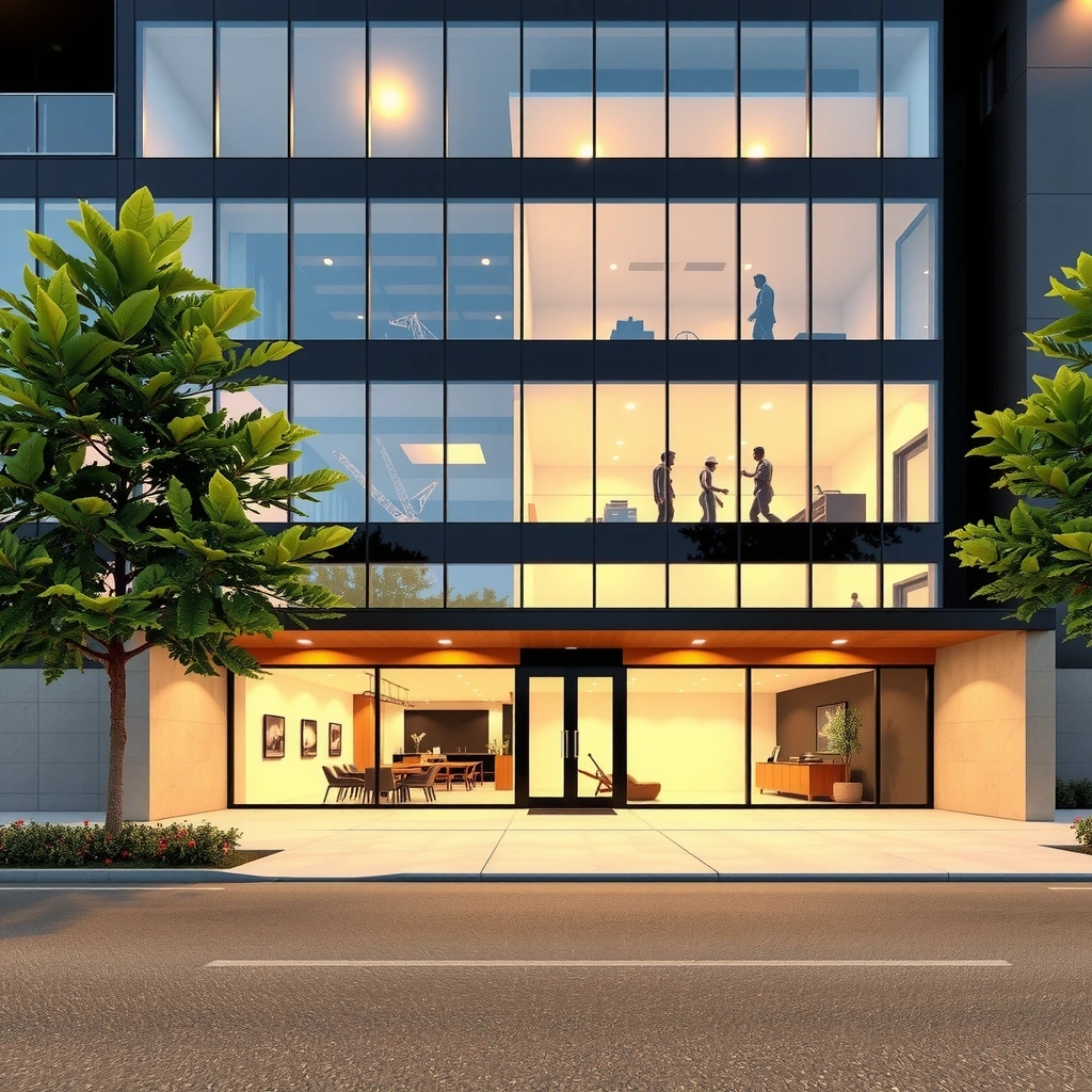 BuildRise Construction office building exterior