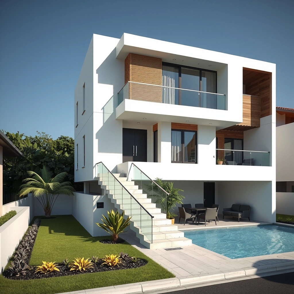 Modern residential project completed by BuildRise