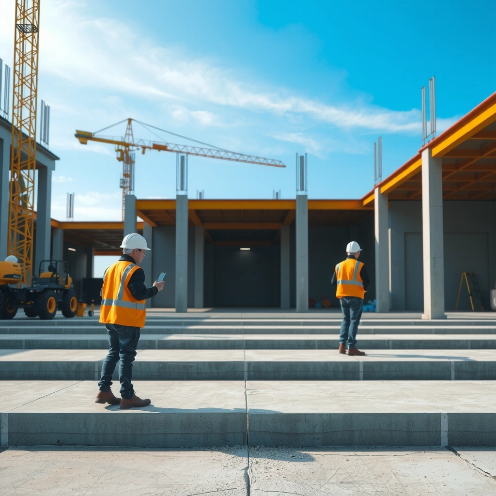 Professional construction site in Iloilo Philippines